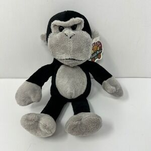 Chelsea Teddy Bear Gorilla Plush Black Jungle Stuffed Monkey Ape Toy Gift 8"